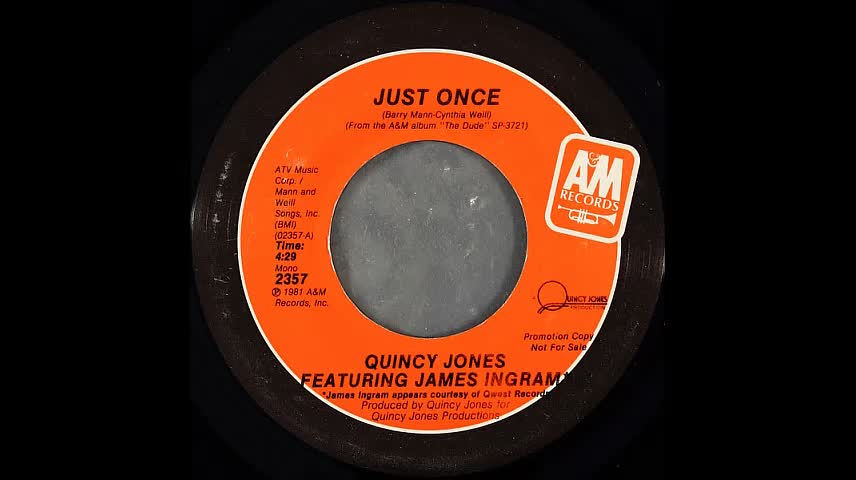 Just Once - James Ingram - mastered ( audio ) ( lyrics in description )