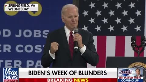 Bidens "week of Blunders" 1-31-23