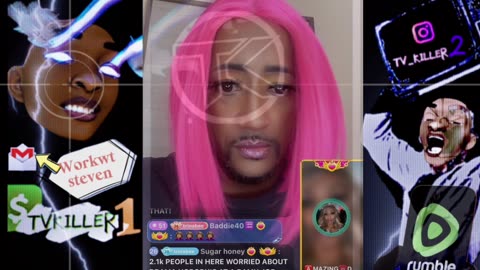 AMAZING DIVA JOINS TRINA B LIVE