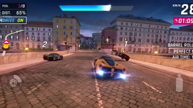 Asphalt 9 Parte 2 - Corrida de Ferrari em Milão, completando desafio diário