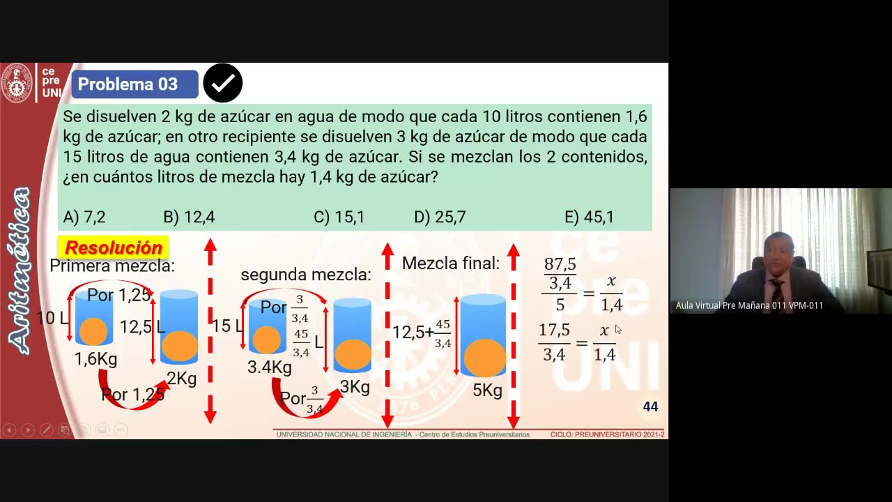 CEPRE UNI 2021 - 2 | SEMANA 06 | ARITMÉTICA S02