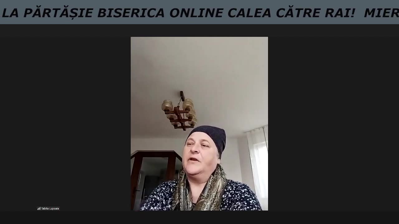 TABITA LUPOAIE -E SĂRBĂTOARE PE PĂMÂNT- CALEA CĂTRE RAI PĂRTĂȘIE #live #isus #creștinism #biblia