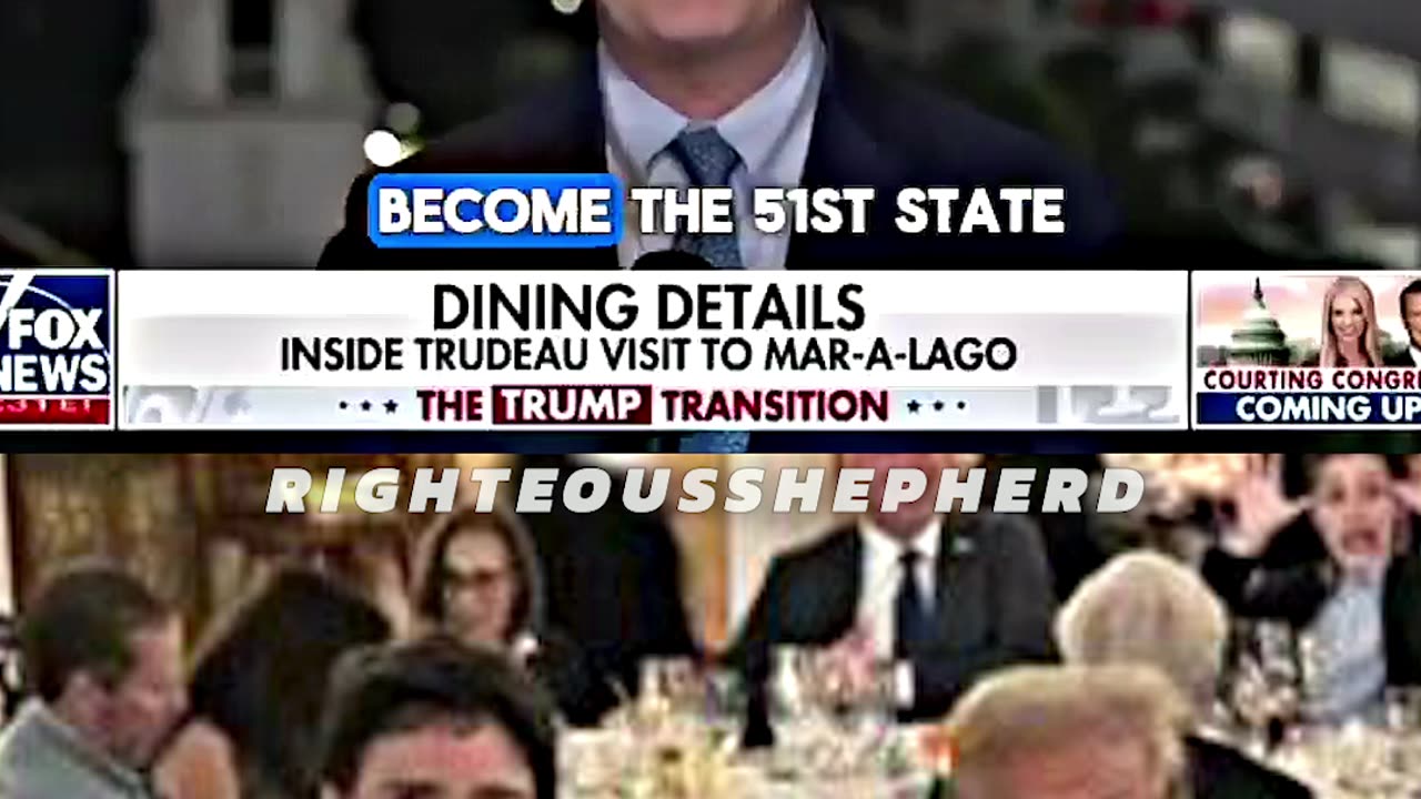 TRUMP DESTROYS Trudeau While Having Dinner Together🤣