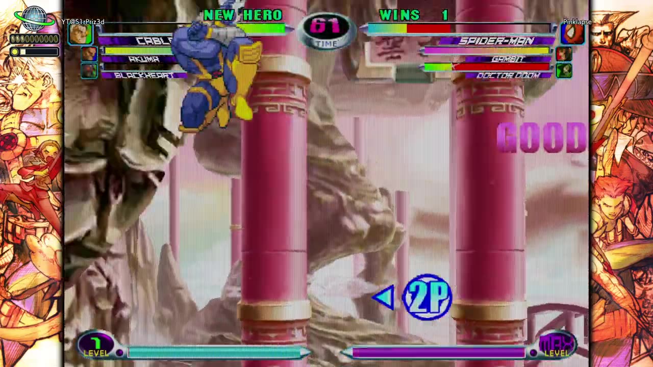 Blocking Spiderman is HARD! MvC2 Ranked Journey (PC_Steam)