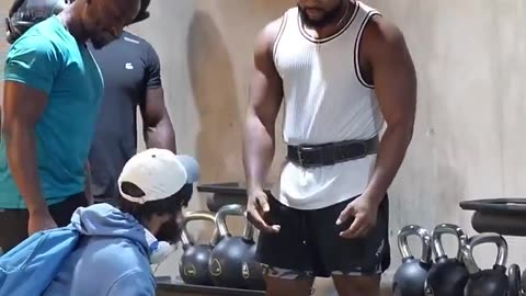 Fake Weights Prank