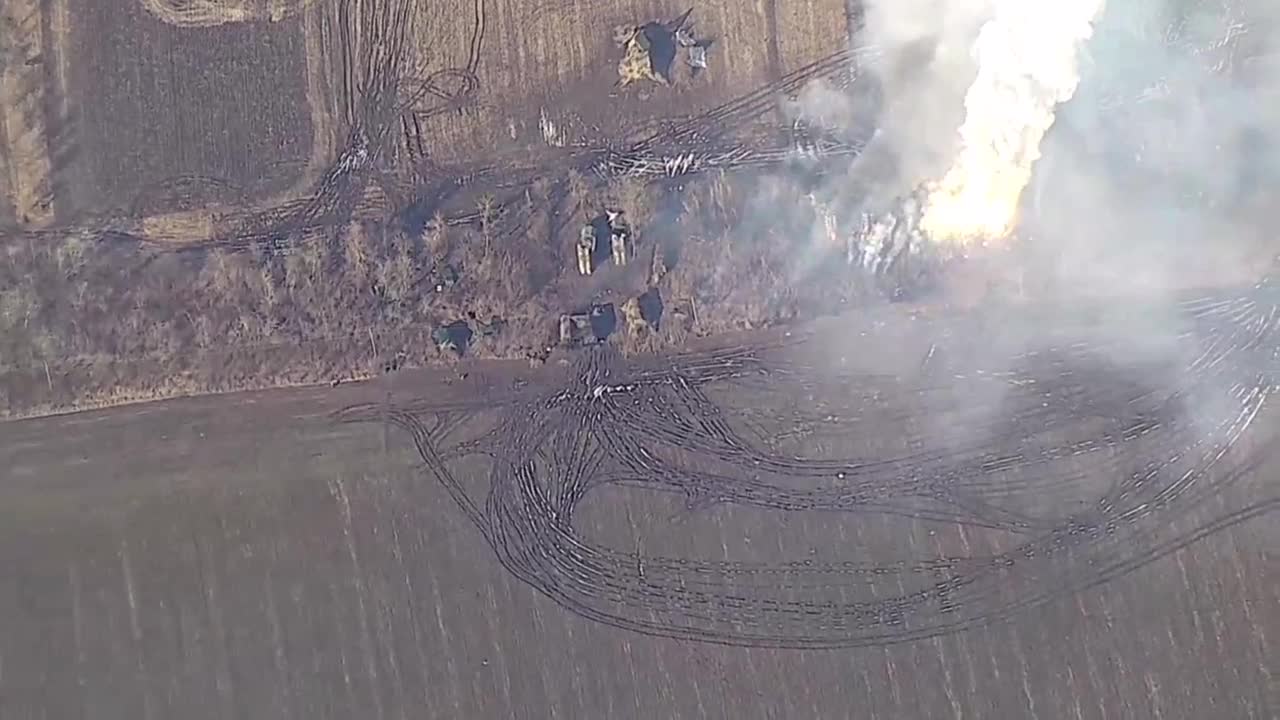 Ukranian S-300 battery down (near Kremenaya)