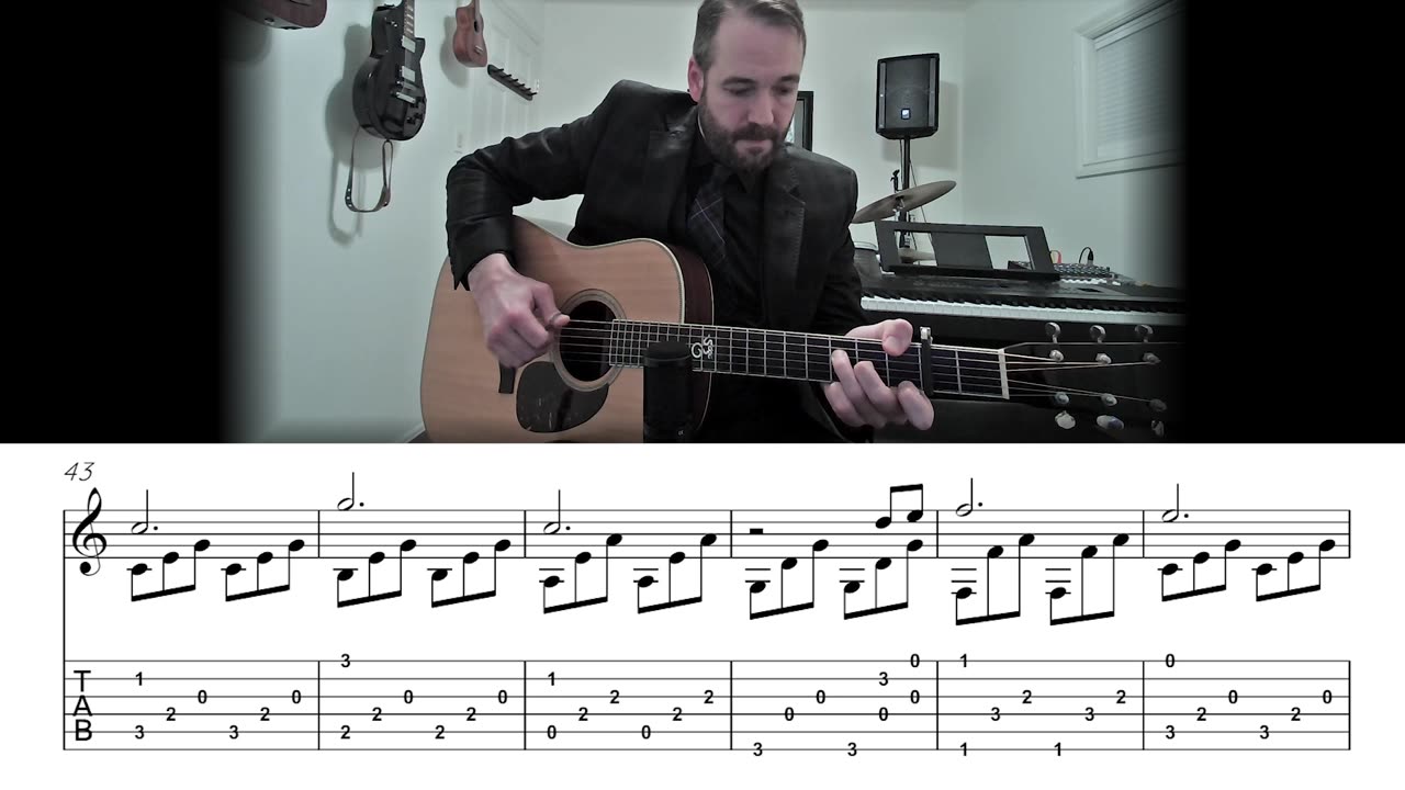 Can't Help Falling in Love - Fingerstyle Guitar Lesson (Sheet Music +TAB)