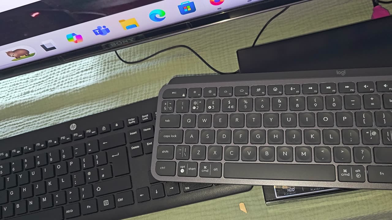 Higher-end Logitech MX Keys S Wireless Keyboard to replace my HP 230 one its so much better