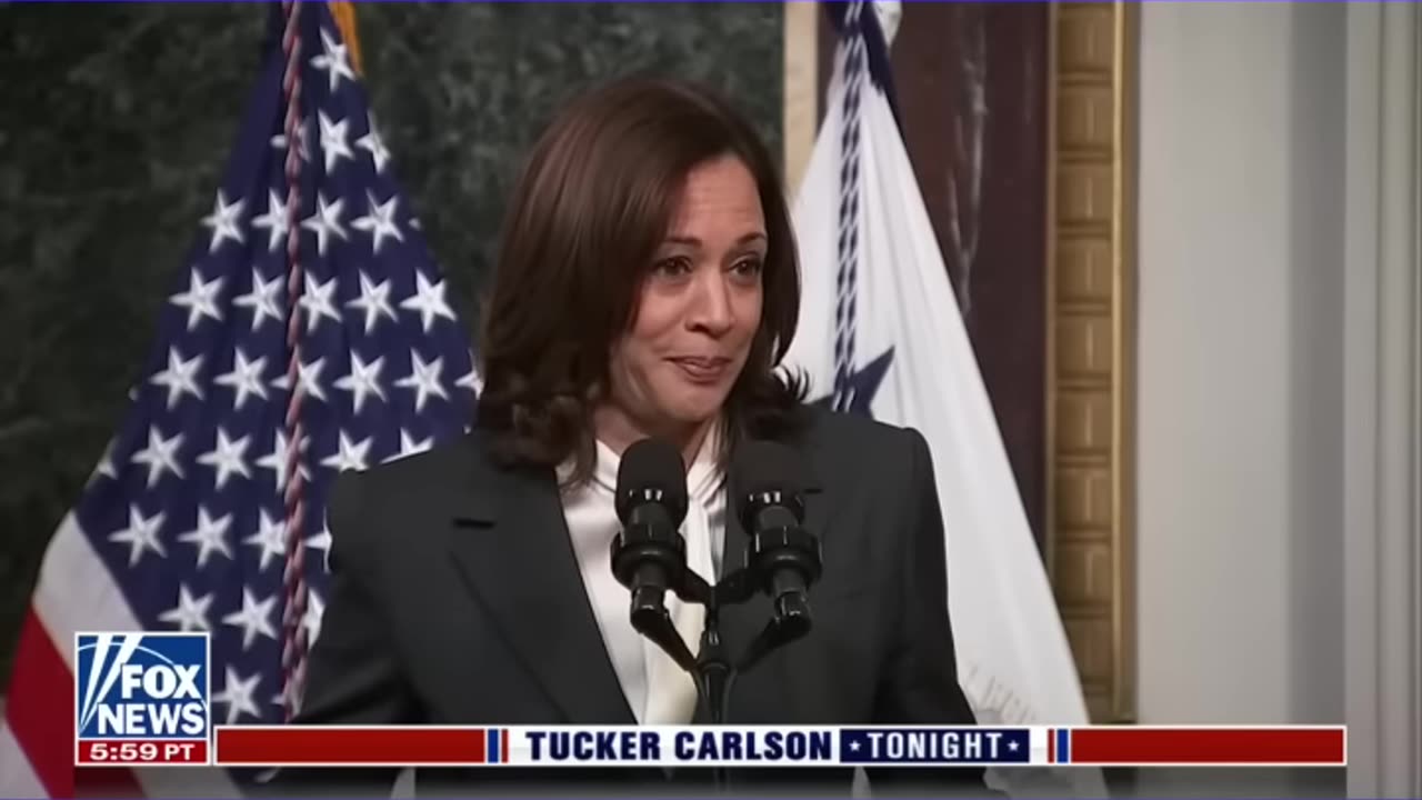 Tucker Thinks Kamala On Acid