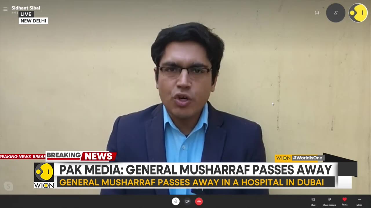 Breaking: General Pervez Musharraf passes away at a hospital in Dubai | World News |