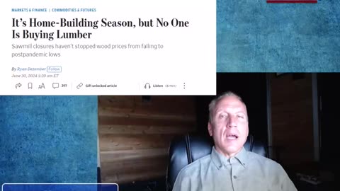 The Decline of Lumber Prices and What It Means for the Economy