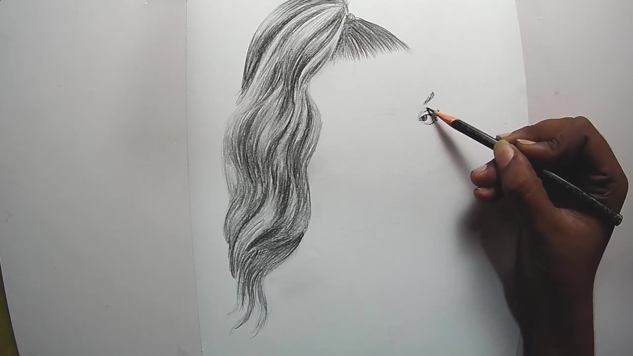 Beyonce Best Look Pencil Drawing