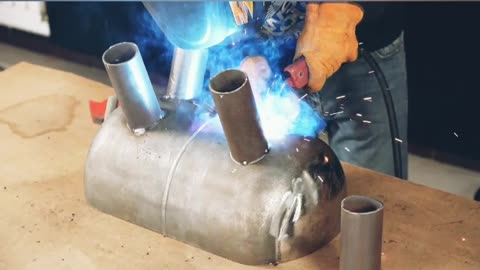 How to Make a BBQ Oven with a Gas Canister