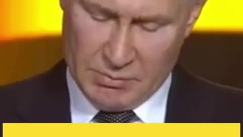 Putin Worte auf den Westen gerichtet ..