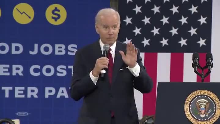 Joe Biden: "No president has run up more debt in four years than my president."