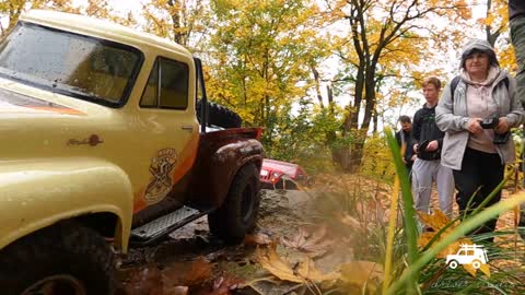 ⚠️RC CAR EXPEDITION⚠️ KRCSKY LES #9 - Axial, SCXII, Ford100 Trail / RC Driver Studio / #shorts
