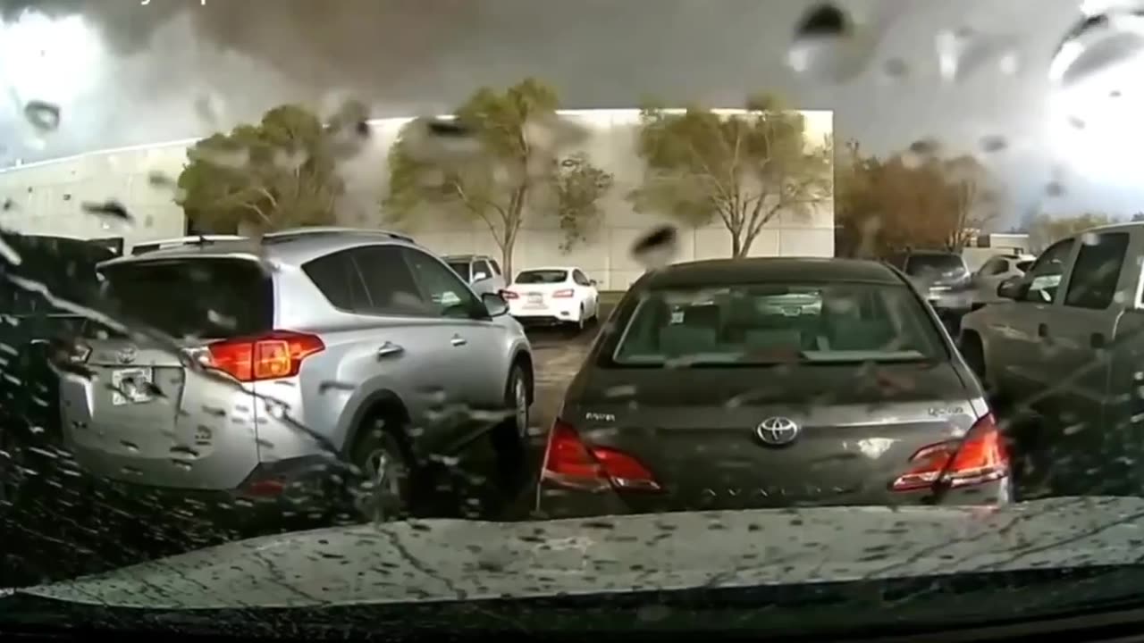 A Tornado Demolishes An Industrial Warehouse In Nebraska