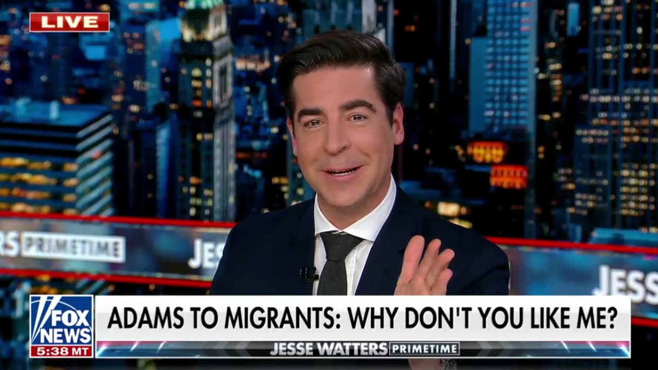 Jesse Watters warns illegal aliens who are headed to Canada to not drive a truck because "Trudeau doesn't like truck drivers."