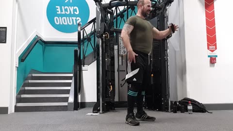 1 arm cable chest fly. I Don't like this exercise. 5th Feb 2023