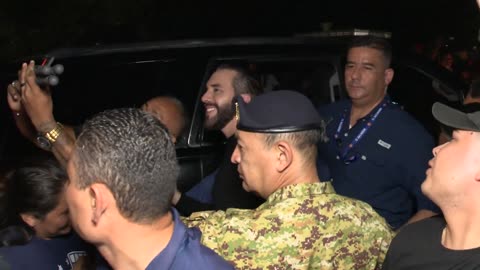 The world’s most popular president, Nayib Bukele, connecting with his people in