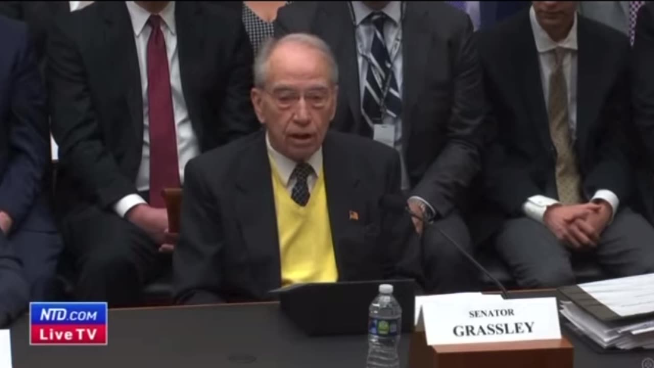 Senator Grassley Full Statement