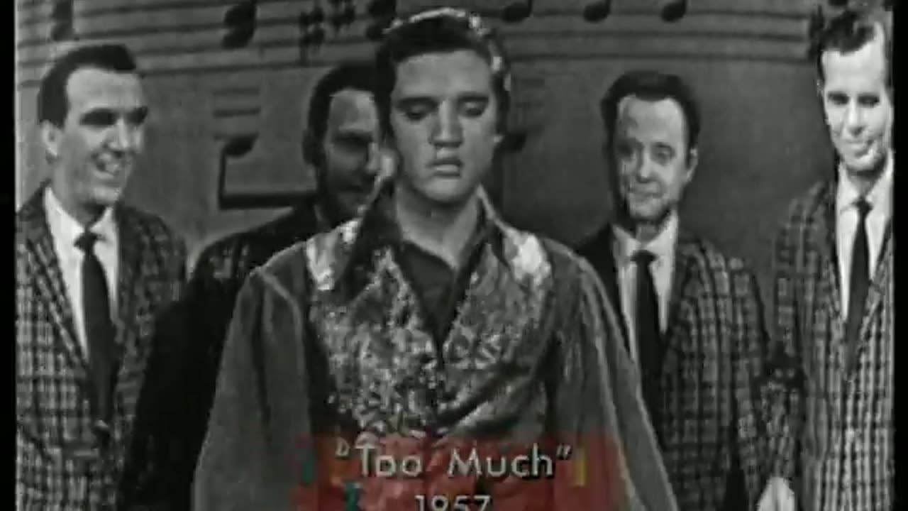 ELVIS PRESLEY (Too Much) (Ed Sullivan's show) (ROCK LEGENDS) Original ISO