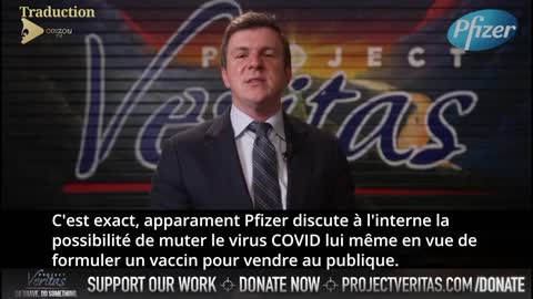 Projet Veritas - Pfizer , Jordon Trishton Walker, version sous titré en français