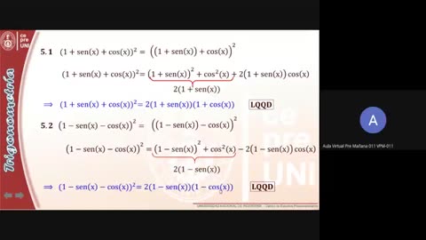 CEPRE UNI 2021 - 2 | SEMANA 06 | TRIGONOMETRÍA S02