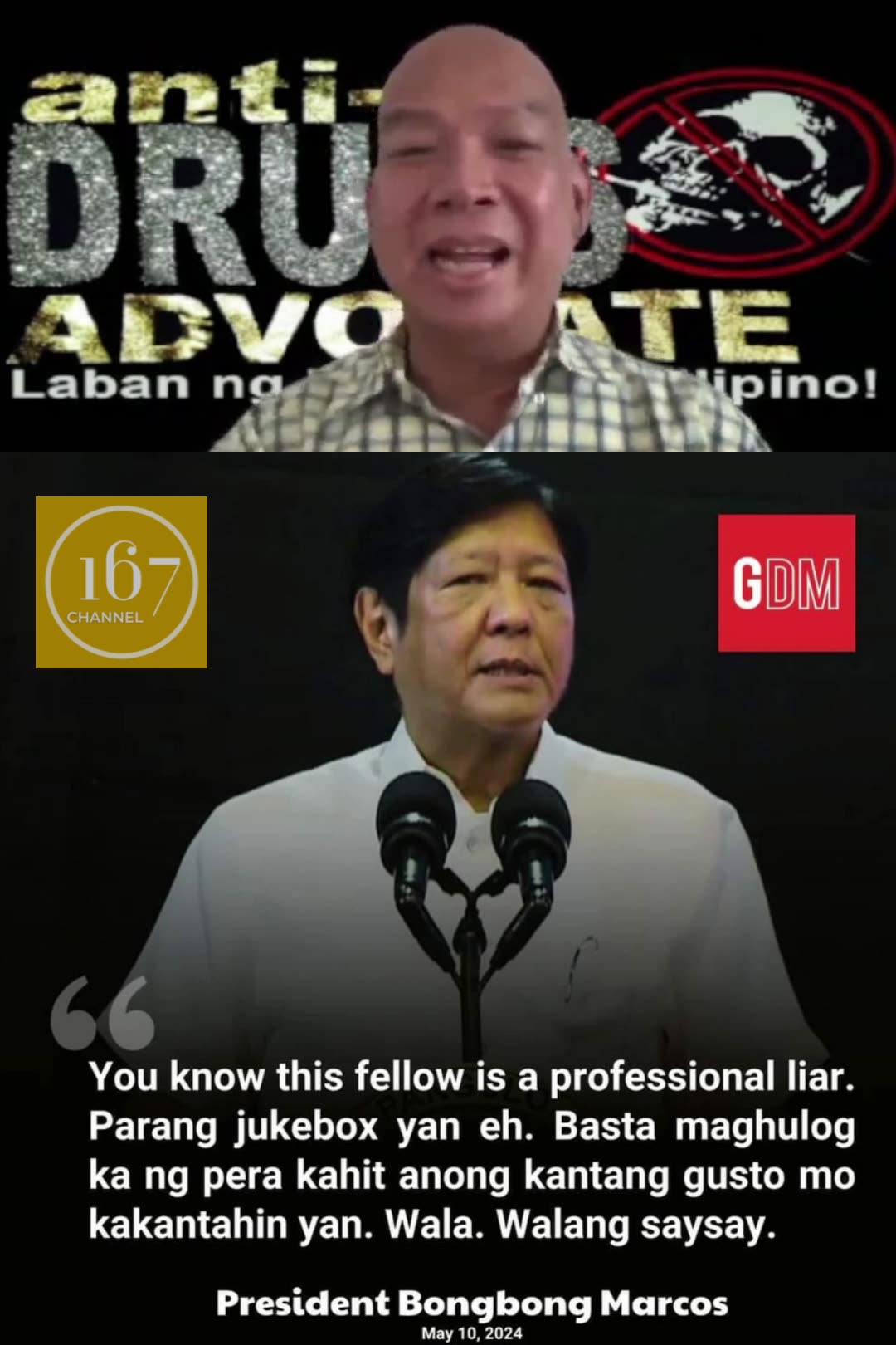 reaksyon ni agent morales sa resbak ni bbm