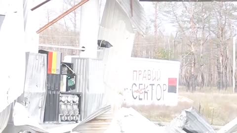 Mass Grave Discovered At Gas Station In Lugansk, Ukraine