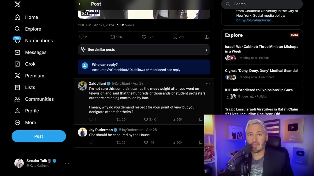 Ilhan Omar SMEARED For Defending Freedom Of Speech By ADL _ The Kyle Kulinski Show
