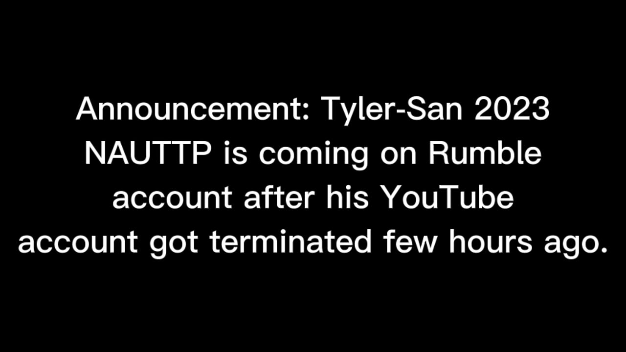 My new Rumble channel is coming!