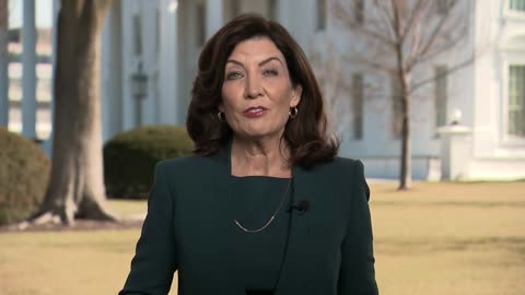 NY Kathy Hochul argues for additional federal funding for immigrants