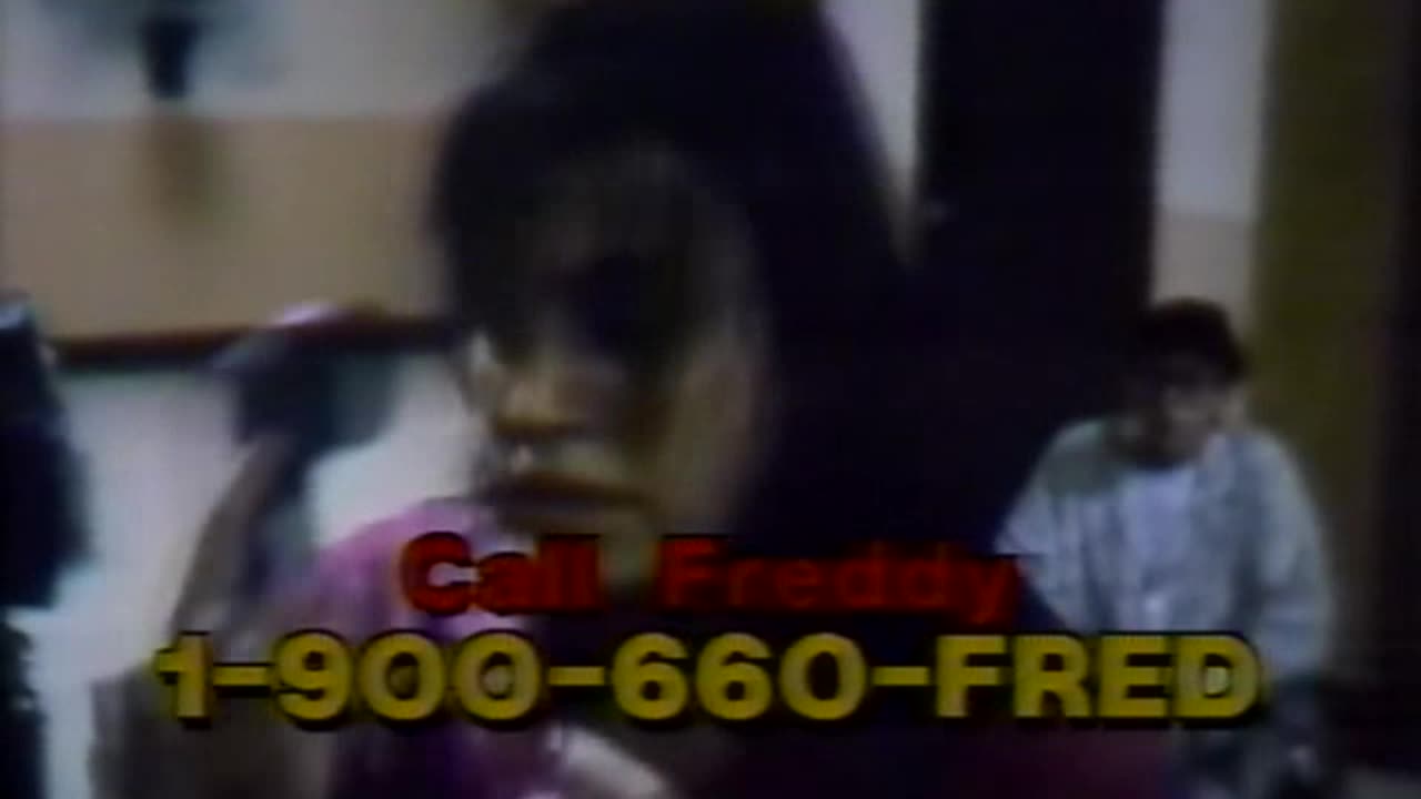 "Nightmare On Elm Street" Freddy Kruger 900 Number TV Commercial from 1987