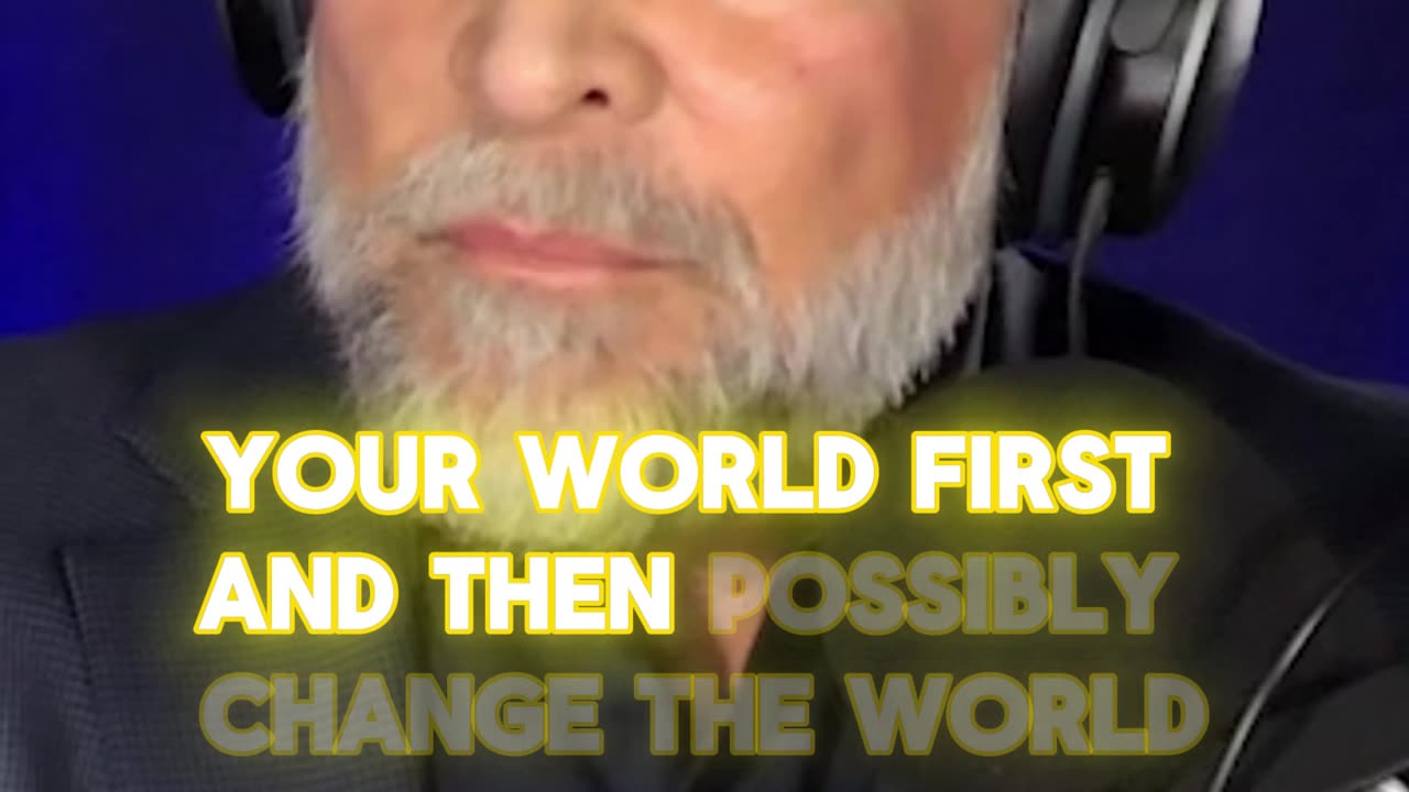 Are you happy with the world right now?