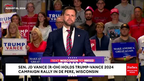 FULL RALLY: JD Vance Rips Dems At Campaign Event In Wisconsin: 'So How About This Kamala Harris?'