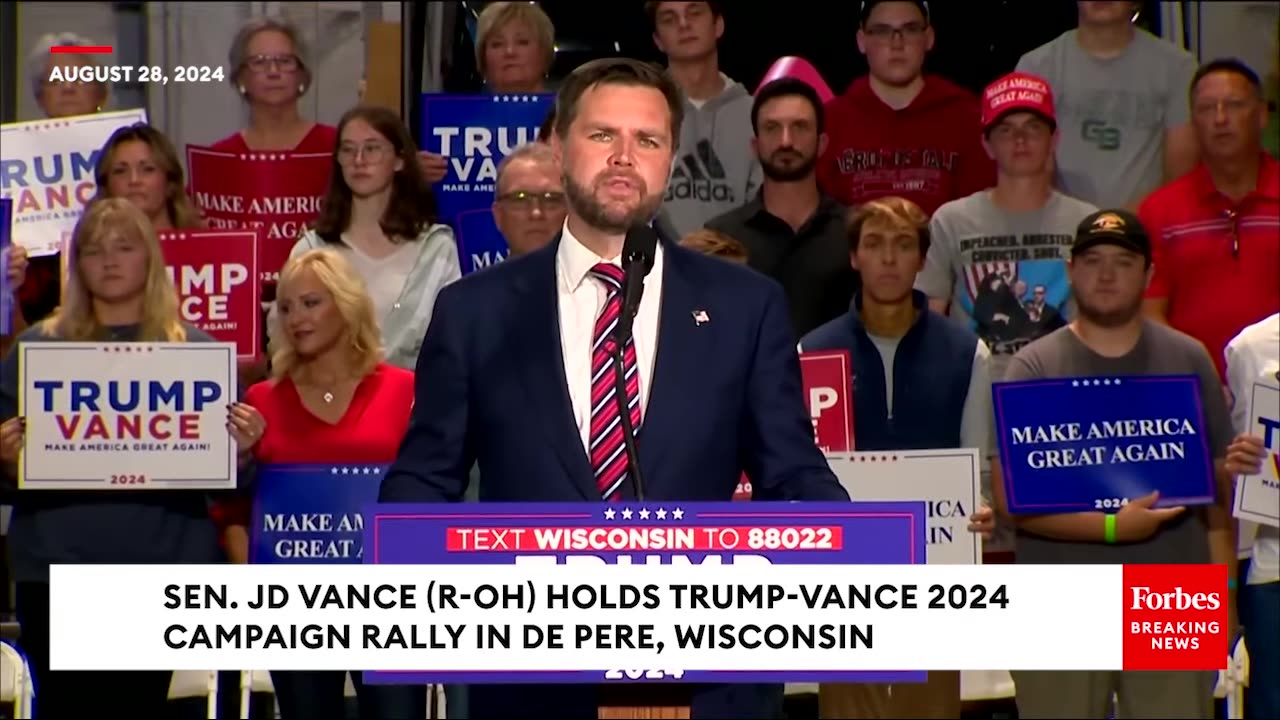 FULL RALLY: JD Vance Rips Dems At Campaign Event In Wisconsin: 'So How About This Kamala Harris?'