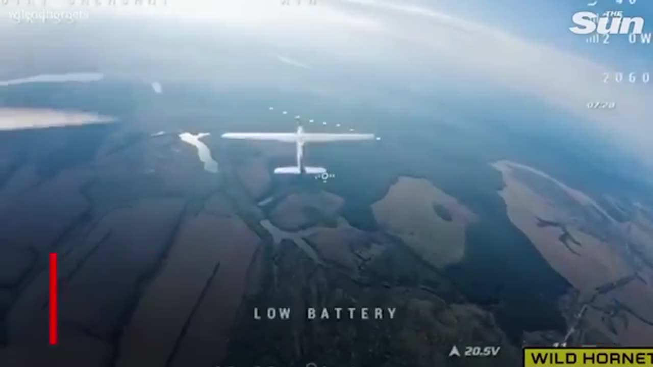 Incredible video of Ukraine's special Wild Hornet squad blasting Vlad's spy drones