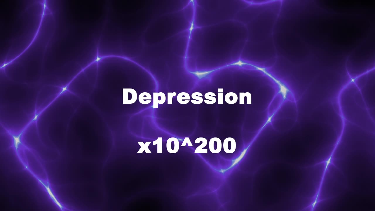 Amplified Reiki [AR] for Depression - 10^200 x Stronger Energy