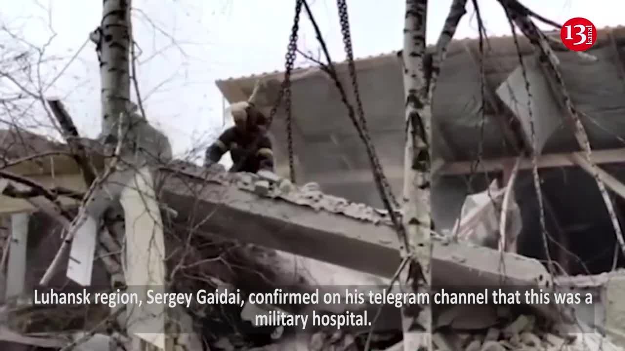 Ukrainian troops hit with “HIMARS” hospital where Russian soldiers were treated: 14 dead, 24 injured