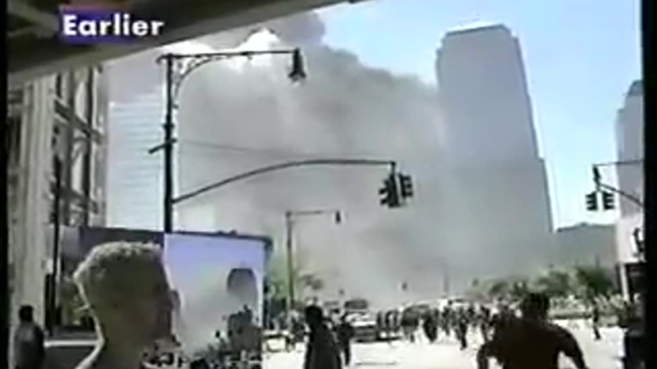 911 After The First Building Exploded ..... It Was Like Volcanic Ash