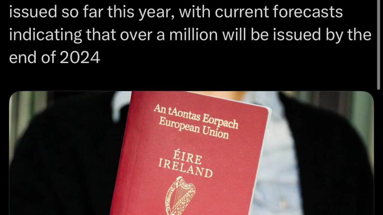 Ireland with only a 5 million population already has 750,000 Coudenhove Kalergi importees..