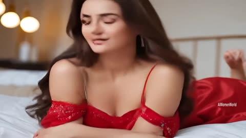 Very Beautiful AI Model Lisa Photoshoot On Bed - AIWomenWorld