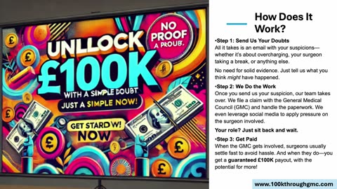 Earn £100K from Surgery – We Handle the Gossip, Media & Pressure
