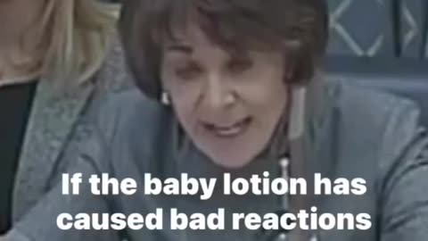 Toxic baby lotion