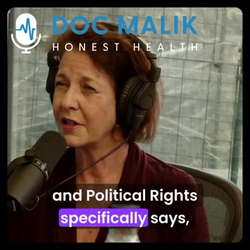 Anna De Buisseret States Human Rights Cannot Be Set Aside Even In Global Health Threat