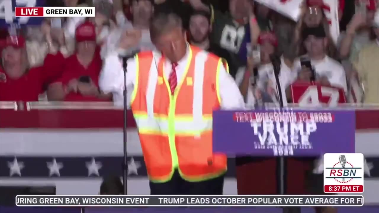 Impromptu Trump Dancing