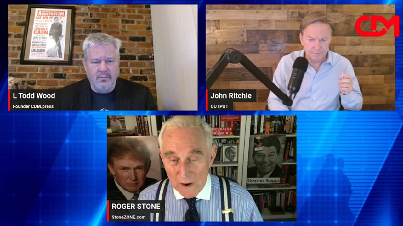 Roger Stone on CDM 11/22-Gaetz Full Picture-Pam Bondi-pres. appts & how RINOS (not this time) hijack