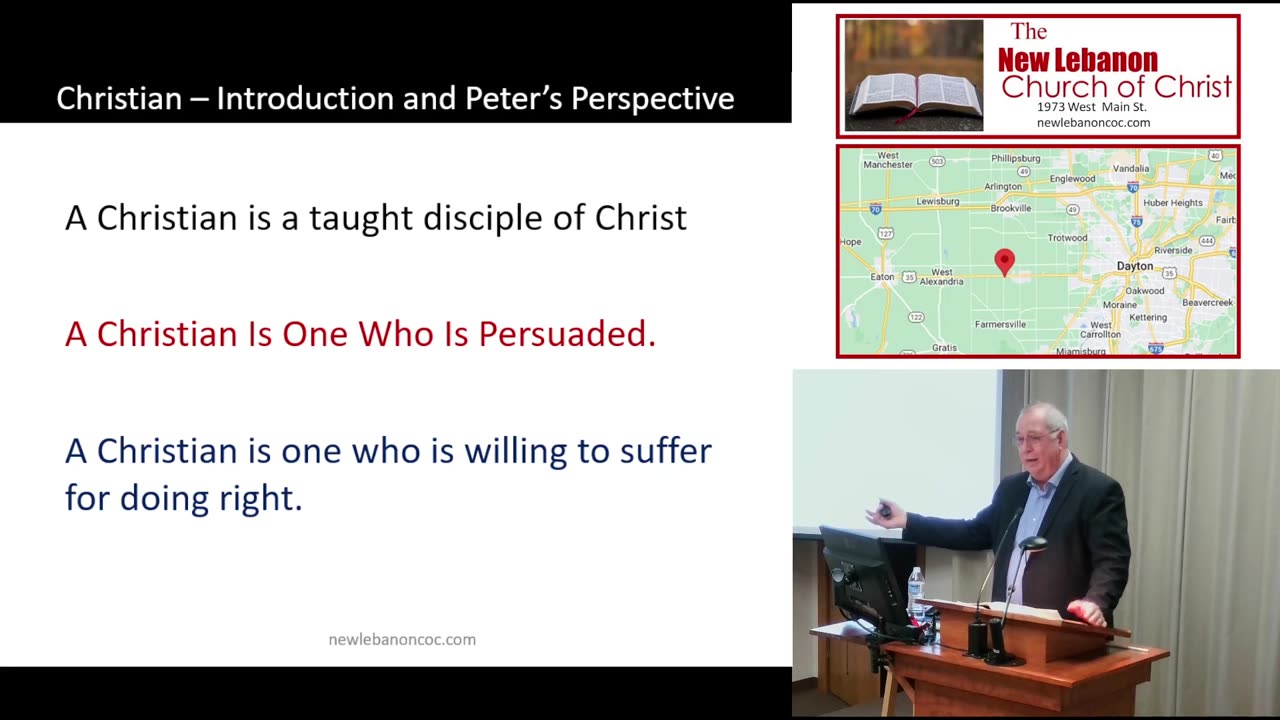 A Christian According To Peter. Lesson One. Introduction And Peter's Perspective