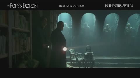 The Pope's Exorcist (2023) - U.S. TV Spot ('powerful')